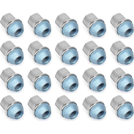 20 écrous et goujons de roue compatibles LR001381 pour 2 Evoque bleus (1/5)