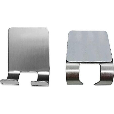 Set mit 2 Haltehaken, Rasiererhaltern, Mehrzweck-Selbstklebehaken (1/3)