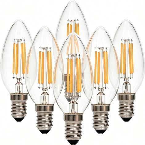 Ampoule LED Petit Culot à Vis E14 4W Blanc Chaud équivalent à 40W 2700K (1/5)