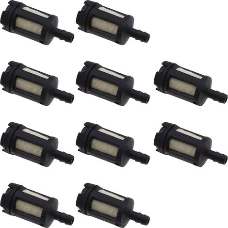 10pcs Fuel Filters for Petrol Chainsaw Compatible with 49422 00759003 PS00380 96639 Lawnmower Plastic Fuel Cartridge (1/5)