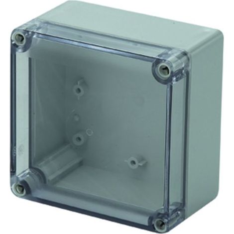 Weidmüller MPC 12/12/07 TRSP 9535240000 Universal-Gehäuse 125 x 125 x 75 Polycarbonat Lichtgrau, Tr