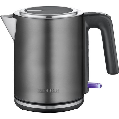 Severin 9342 Bollitore Nero, Acciaio (1/4)
