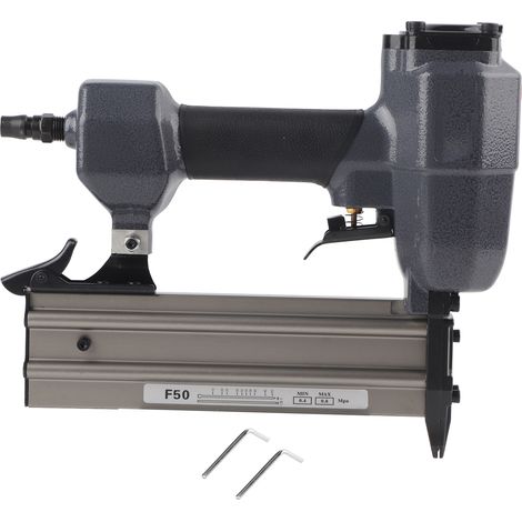 Pistolet à clous pneumatique F50 pour menuiserie, agrafeuse à air professionnelle (1/5)