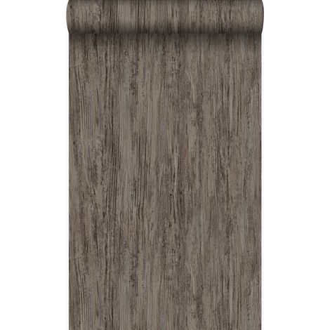 papier peint imitation bois taupe foncé  - Origin Wallcoverings (1/5)