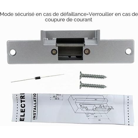 Electric Strike Door Access Control (1/4)