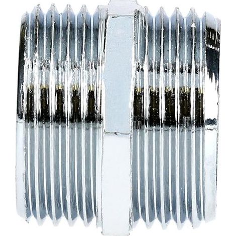 Garis D04004C manguito doble macho cromado fontanería