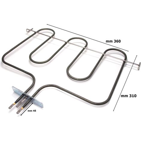 RESISTENZA FORNO  CANDY HOOVER IBERNA SUPERIORE 2000 W 41020728 RS 105