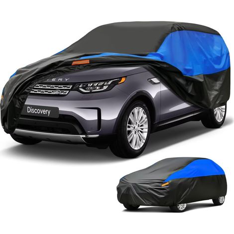 Bâche Voiture Exterieur Respirante, Compatible avec LR Discovery III/IV/V (2004-2024), Housse de Protection Voiture Extérieur, Toutes Saisons Peuvent Tout Gérer Contre Pluie Soleil Poussière.,Taille p (1/5)