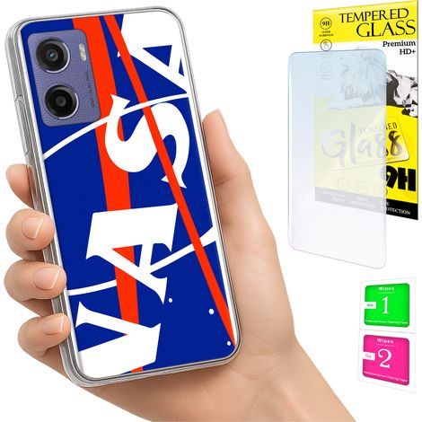 Funda para Motorola Moto E15 / Moto G05 con cubierta trasera y cristal 9H. (1/5)