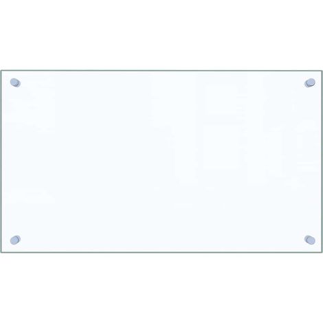 vidaXL Protector contra salpicaduras cocina vidrio templado 70x40 cm (1/2)