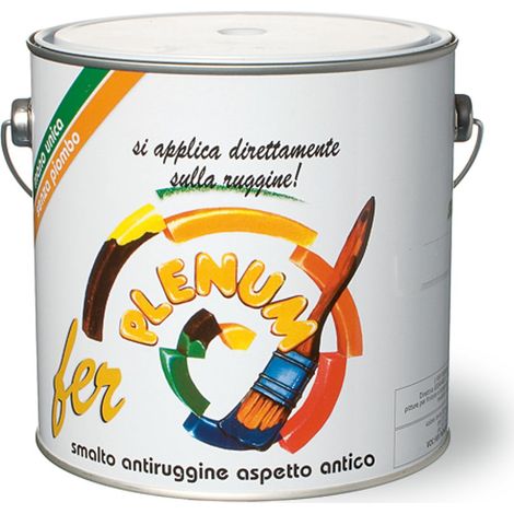 SMALTO FER PLENUM ANTICO 14LT GRIGIO FERRO 333