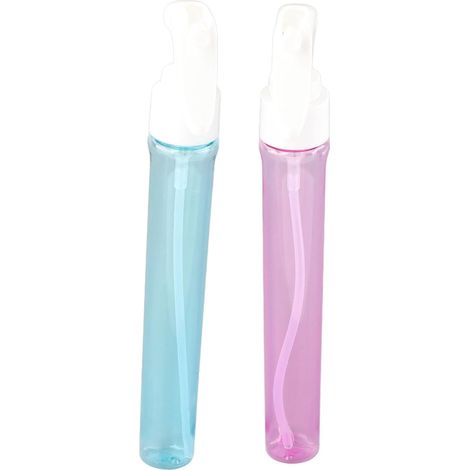 Flacon Pulvérisateur Format Voyage 38 Ml, Mini Récipient Pulvérisateur Rechargeable, Atomiseur à Brume Fine pour Voyage et Usage Quotidien, Matériau ABS Durable, Ensemble de 2 Pièces (1/5)