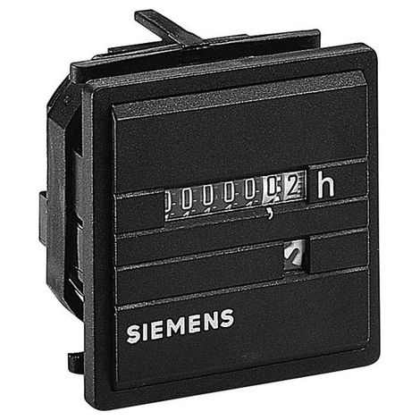 Siemens Compteur horaire 48x 48mm AC 230V 50Hz sans cache 55x 55mm, 7KT5502