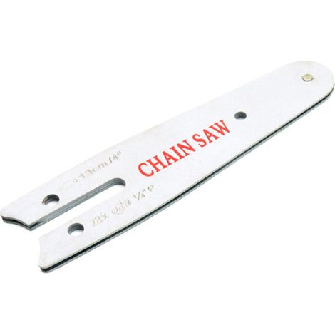 4" Mini-Elektrokettensägen-Set mit Führungsschiene und praktischem Zubehör