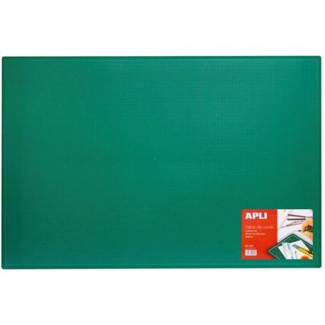 Apli 13563 - Tapis de découpe vert PVC 900 x 600 x 2mm (A1) - Plaque de coupe