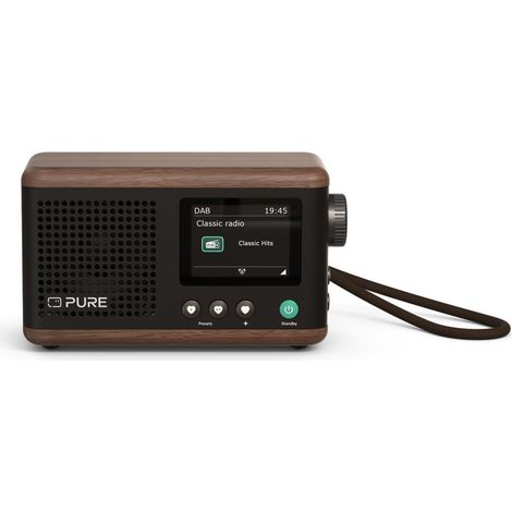 PURE Radio MiniDab Classic Mini Bluetooth Coffee Nero