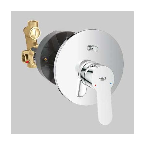 MONOCOMANDO DOCCIA INCASSO CON DEVIATORE BAUEDGE Cromo GROHE
