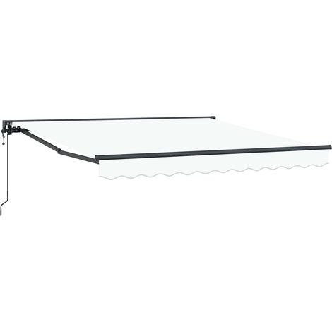 Maison Exclusive - Struttura della tenda Bianco 350 x 250 cm