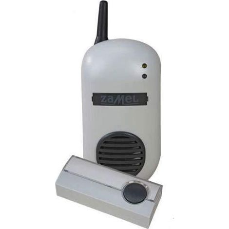 Zamel Bulik DRS-982K Timbre inalámbrico gris 85 dB