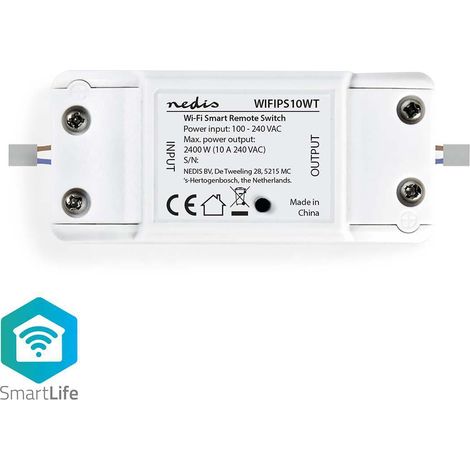 Nedis smartlife wi-fi 2400w zündschalter - wifips10wt (1/5)