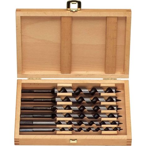 Coffret de mèches bois hélicoïdale PROJAHN type Lewis 230 mm (6 pièces) - 19501
