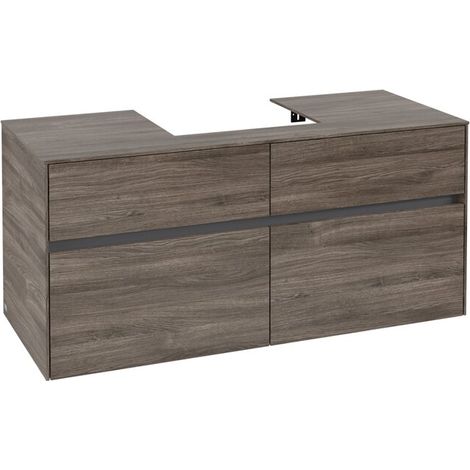 Vasque VB Collaro 1200x548x500mm 4 éviers avec pierre Oak (1/2)