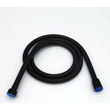 Ulisem Flexible de douche 1.5M noir mat, douche en acier inoxydable, flexible de douche universel à câble, antidéflagrant et résistant à la torsion (1/5)