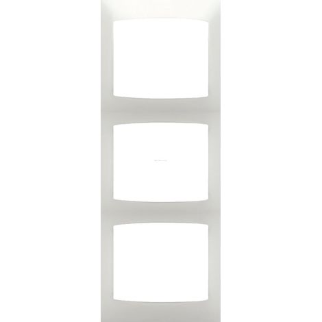 Cadre 3 éléments vertical BLANC BJC Coral 21113