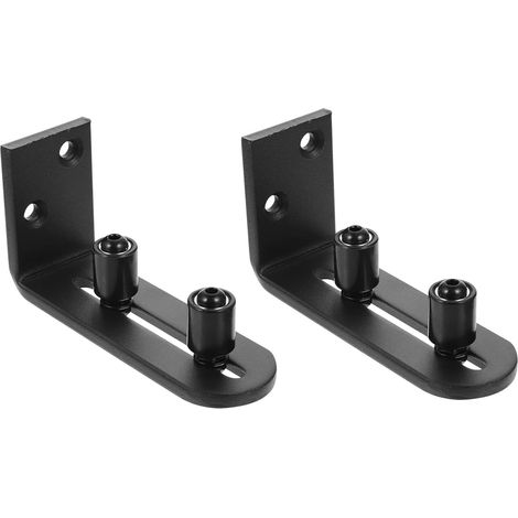 2 pièces guide de sol pour porte coulissante, réglable (1/5)