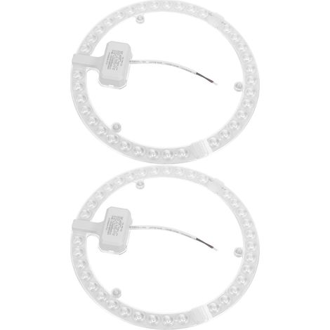 Lot de 2 Plafonniers LED Magnétiques 36w 6000k Lumière Blanche Froide, Diamètre 23 Cm, Éclairage LED pour Salon, Chambre et Couloir, Installation Facile Plafond Plat (1/5)
