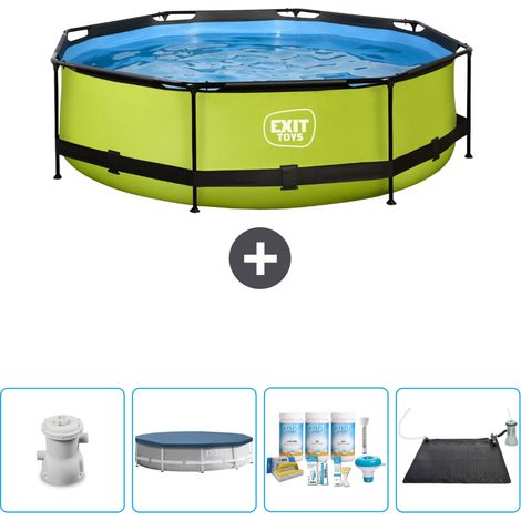 Exit Pool Rund - 300x76 cm - 5-teilig SCB18 (1/4)