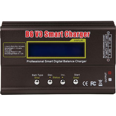 Chargeur numérique intelligent avec affichage LCD, haute précision pour la mesure de la résistance interne, 80 W (1/5)