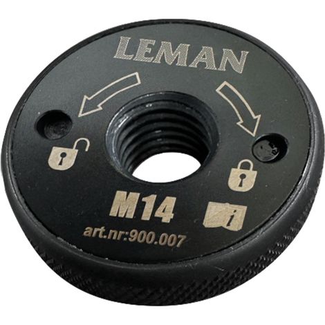 ECROU DE MEULEUSE A SERRAGE RAPIDE - 900.007 - LEMAN
