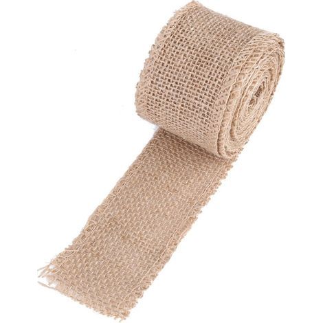 Weihnachtsdekorative Juterolle (5 cm) (1/5)