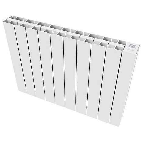 Radiateur électrique en aluminium E-Blitz Core 2000 Watts, RAL 9010