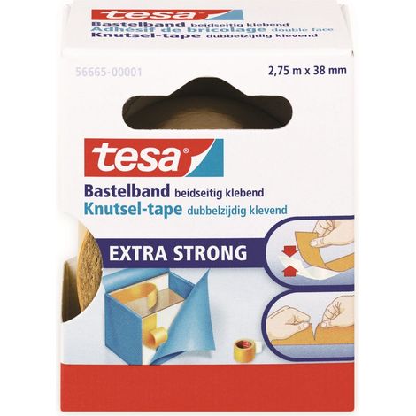 Tesa Doppelkleber Transparent 38 mm x 2,75 m