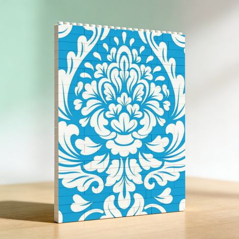 Cadre artistique en briques pour adultes, cadeau d’anniversaire (1/5)