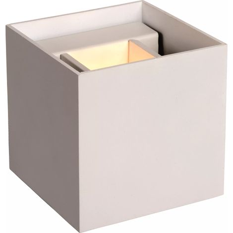 Applique bagno LED cubo bianco AXI 6W 2700K IP54 Lucide (1/5)