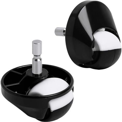 2 Pièces Roue de Roulette de Remplacement pour l'assemblage de Roulettes pour Aspirateur 500 600 700 800 900 series 560 620 650 770 780 880 980 960,Roues de Remplacement pour Aspirateurs Robot (1/5)