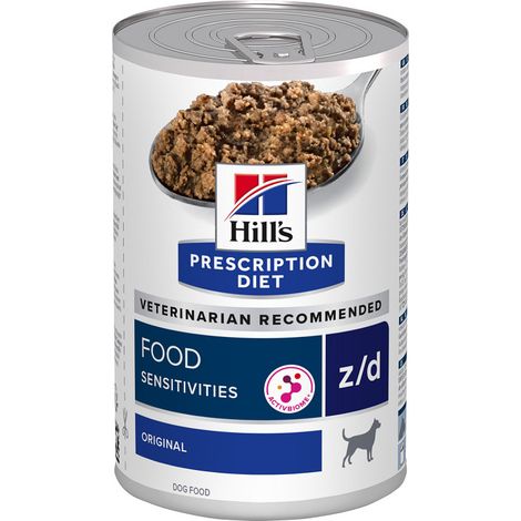 Hills Dog Prescription Diet z/d Food Sensitivities Original - Lattina 370 Gr - Cibo Umido Cani