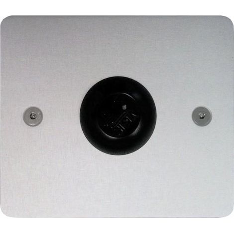 Boîte enc alu 110x130 pour cc URMET 10050/A (1/2)
