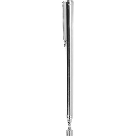 Barre aimantée télescopique portative, stylo ramasse-objet rétractable en acier inoxydable pour atelier (1/5)