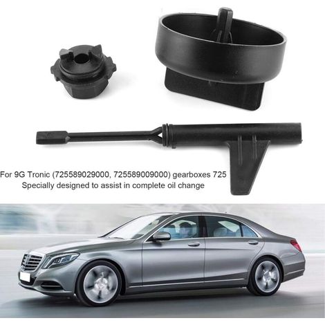 Outil de remplissage d'huile, W725 589 00 90 00, outil d'adaptateur de remplissage d'huile de transmission en plastique adapté pour 725.0 changement d'huile à 9 vitesses (1/3)