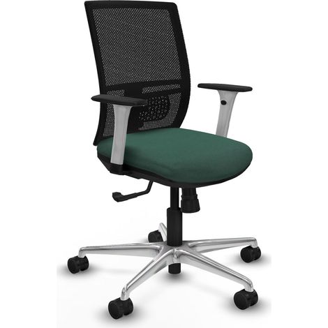 Silla oficina piqueras y crespo yunquera blanco soporte 120 kg (1/2)