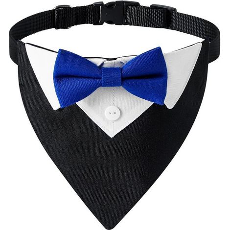 Sciarpa per cani Drool, taglia L, larghezza 25 x altezza 19 cm, circonferenza collo: 36-60 cm, regolabile. Sciarpa per cani, collare per cani, sciarpa triangolare per animali domestici. Sciarpa in qua (1/5)