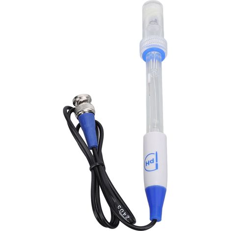 Sonde d'électrode pH 0-14PH, interface BNC, électrode composite pH à réponse rapide pour laboratoire, école et atelier. (1/5)
