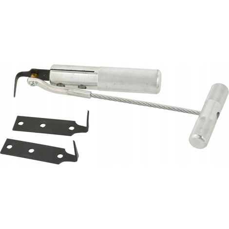 Couteau de découpe geko g02701 résistant à la rouille 2 lames (1/3)