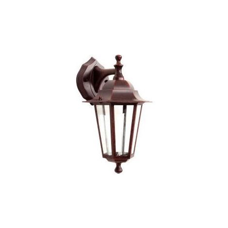 Retro-Außenwandleuchte aus Aluminiumguss – wasserdicht, E27-Fassung, mit 3-W-LED-Leuchtmittel, Abmessungen 21 × 10 cm, geeignet für Garten, Terrasse und Flur (1/5)