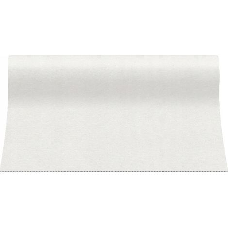 Runner da tavola Arilaid bianco 40 cm x 24 m