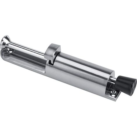 Zinc Alloy Spring Door Stop with Rubber Foot (1/5)